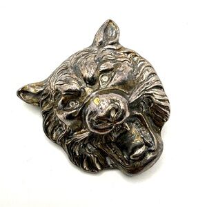 Vintage Alexander Korda Bear Brooch Figural 1940s Hollywood Jewelry